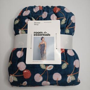 Room Essentials Shower Wrap Bath Wrap Terry Cloth Cotton Soft